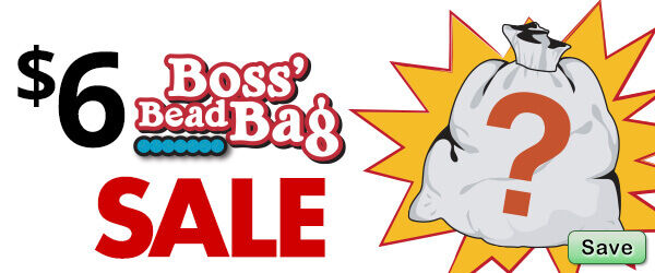 Boss Bead Bag $6 Sale